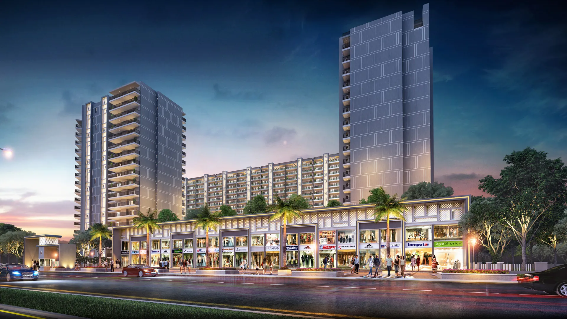 noble aurelia mohali flats